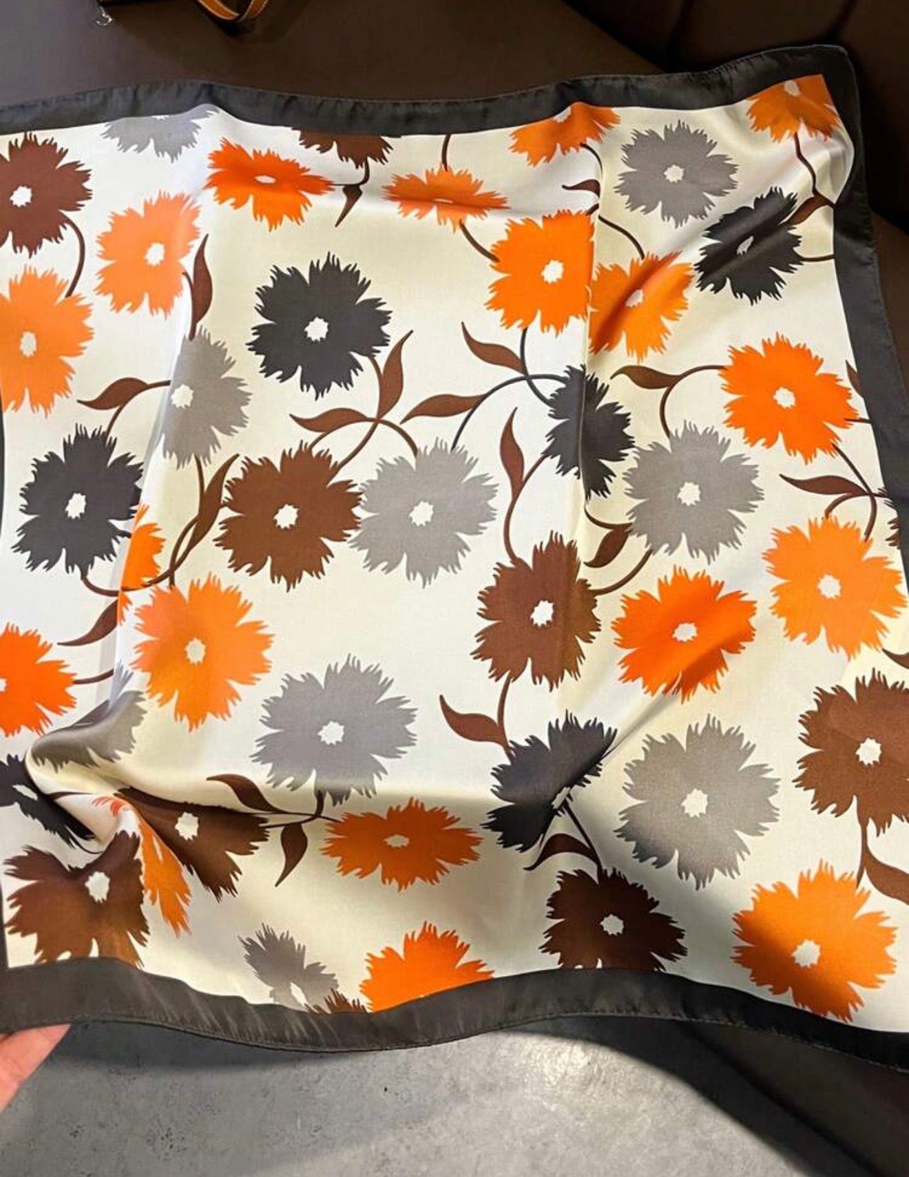 Floral scarf