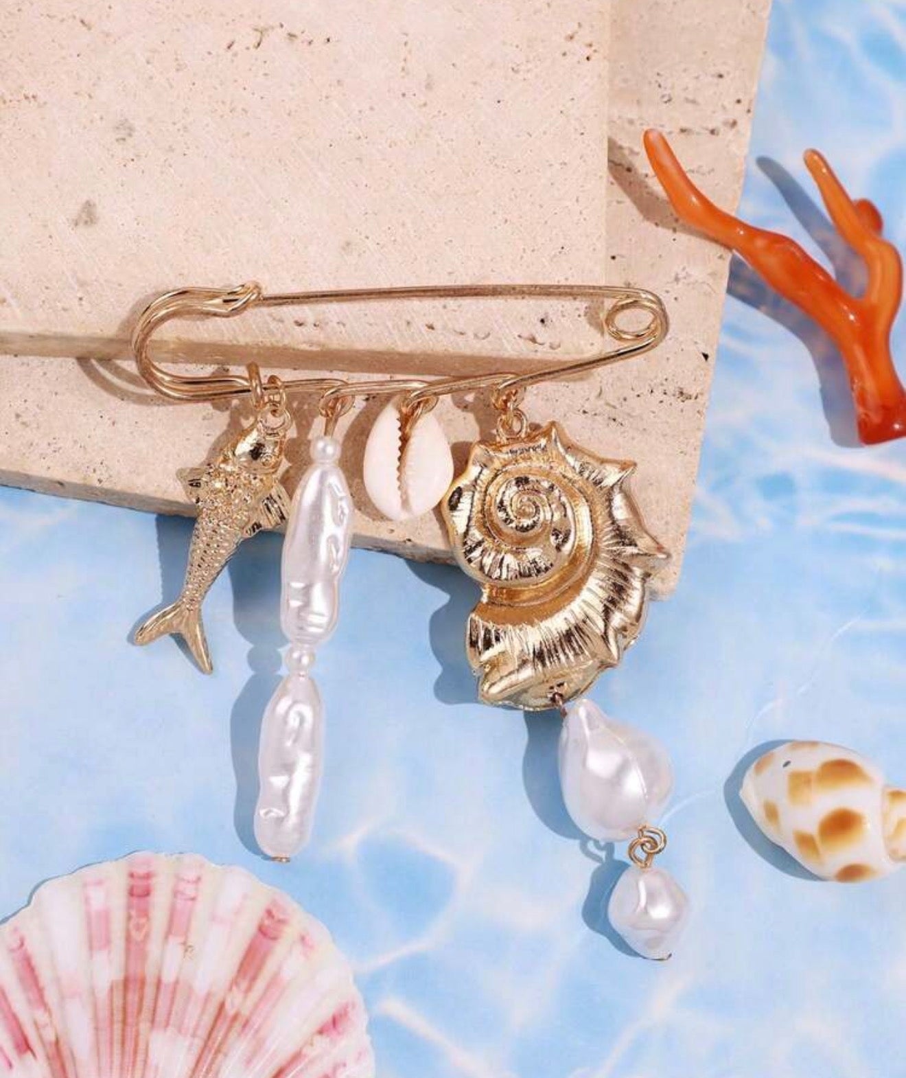 Pearl pin