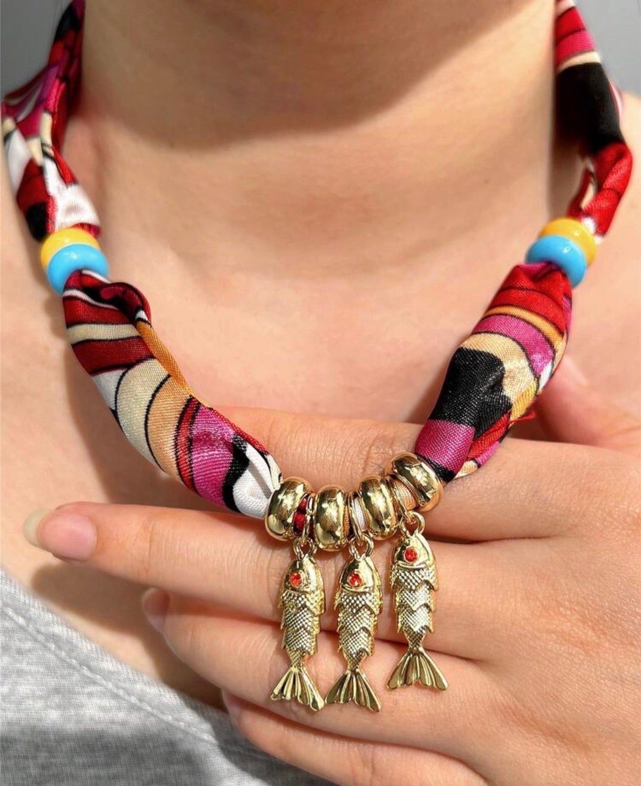 Fish necklace
