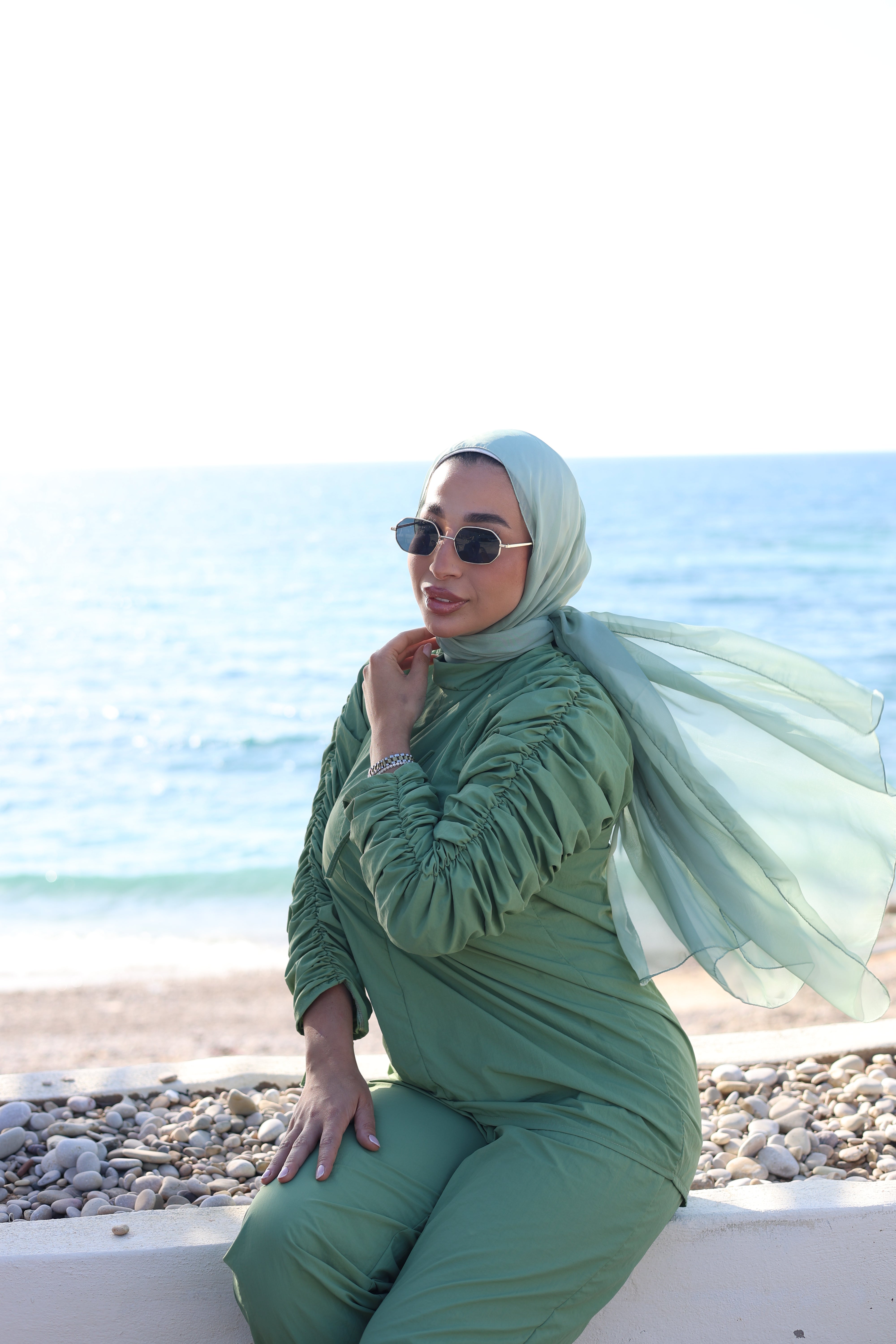 Green Seashell
